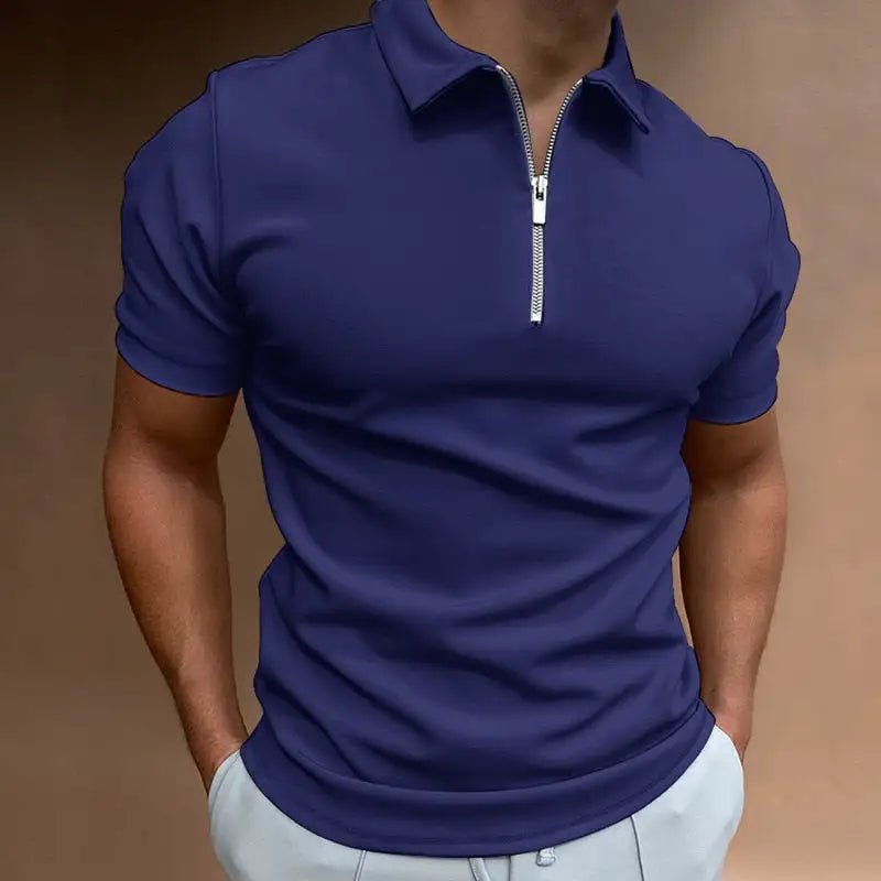 Aluvoo | Santiago Zip - Up Polo Shirt - Aluvoo Nederland