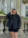 LEYLA | VIRAL CAPE COAT - Aluvoo Nederland